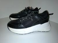 Stradivarius Plateau Chunky Sneaker 40 schwarz weiß Berlin - Wilmersdorf Vorschau