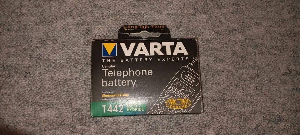 Telefon Batterie (Siemens S3 Com) von varta in Horb am Neckar