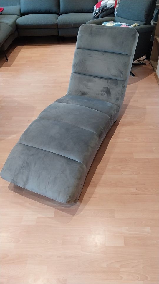 Sofa Liege Polsterliege Farbe Anthrazit in Münchweiler an der Rodalb