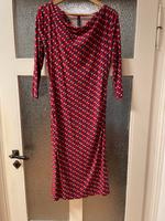 Midi Kleid, rot, Retro Muster, tranquillo, Größe M Dresden - Neustadt Vorschau