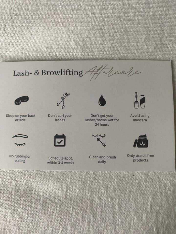 Bottom Lash Lift - Unterer Wimpern lifting - Under eye lifting in Bielefeld