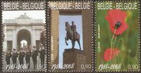 Belgien 3888-3890 ** Erster Weltkrieg - Pferdedenkmal - Mohnblume Nordrhein-Westfalen - Kamen Vorschau