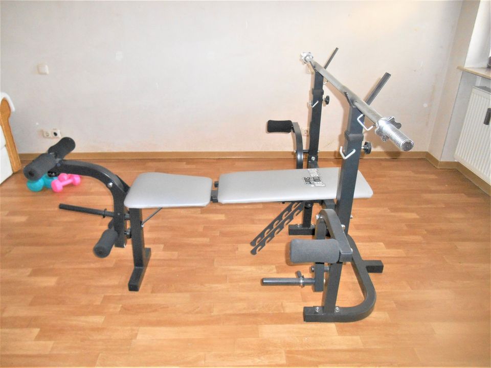 Fitnessstation, Kraftstation, ChristopeitSport, Hantelbank in Haibach Unterfr.