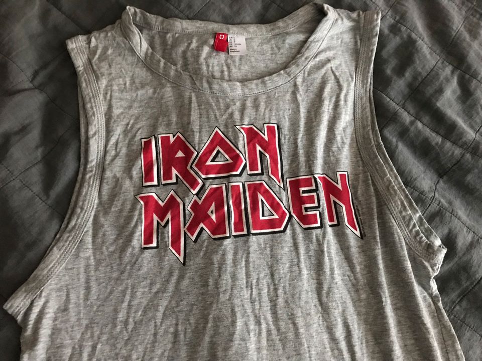 ⭐️Longtop BANDSHIRT Fanmerch IRON MAIDEN S/M Neu⭐️ in Bad Rodach