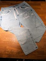 Tredy Joggpant Jeans mit Aufdruck  Gr. 4 Hamburg - Hamburg-Nord Vorschau