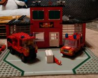 Lego 6382 Feuerwache  80er Jahre f. Komplett  + Menge Zubehör Niedersachsen - Moormerland Vorschau