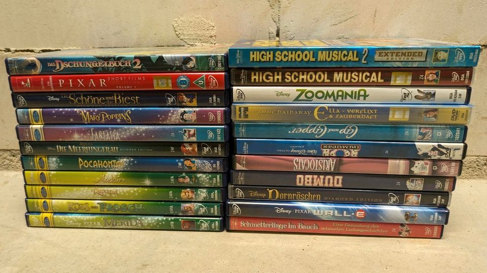 22x Disney DVDs á 3€/Stk. in Berlin