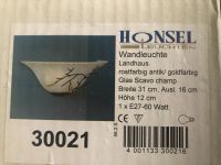 2 Wandlampen - NEU- OVP - Glas mit Metall -Rostoptik Niedersachsen - Winsen (Aller) Vorschau
