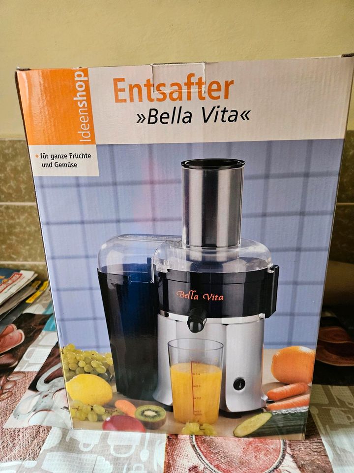 Bella Vita Entsafter für Früchte und Gemüse NEU in Ronshausen