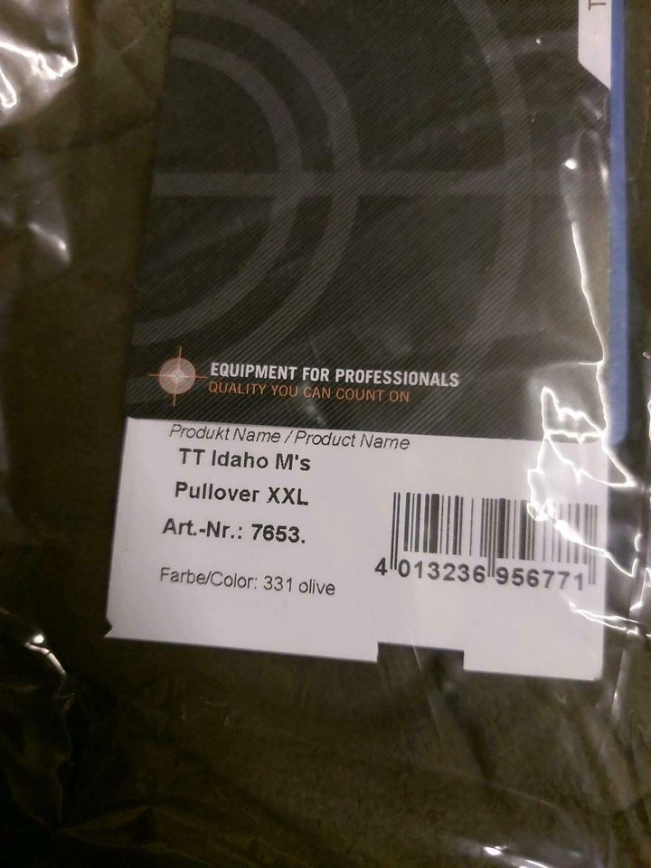 TT Idaho Pulli Schwarz/Oliv/Khaki solange Vorrat reicht in Erkrath