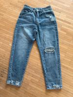 DAMEN / Tolle Jeans Shein 36 blau Used-Look Cut Out S Köln - Rodenkirchen Vorschau
