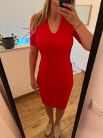 Kleid Comma rot Strickkleid Gr 38 Bayern - Schwarzenfeld Vorschau