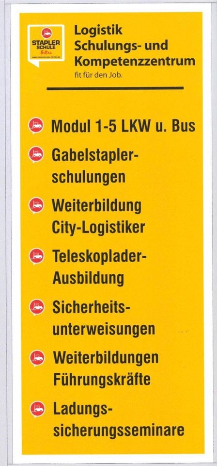 BKF/ BKrFQG 95 / LKW 5 Module in 4 Tagen / FQN BKF Fortbildung in Trittau