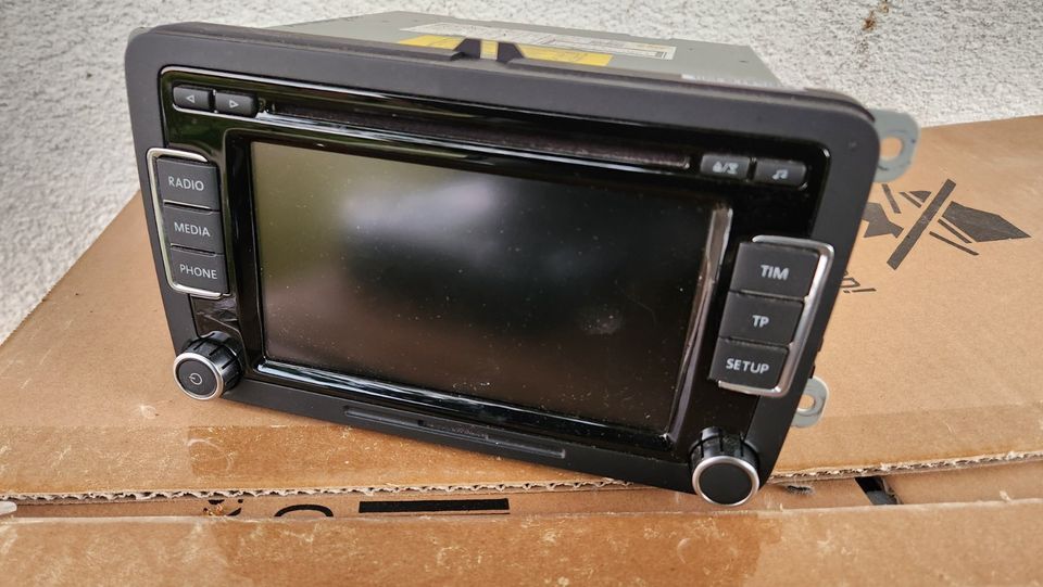 VW RCD 510 Radio 3C8 035 195 Passat Golf 5 V Golf 6 VI Caddy in Ehra-Lessien