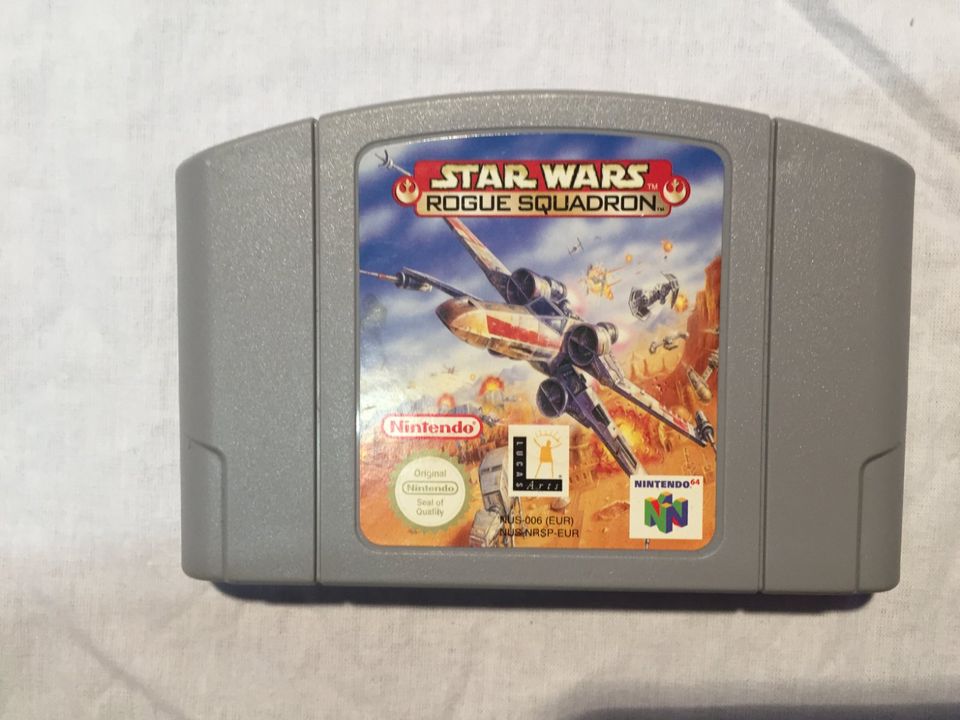 Star Wars Rogue Squadron N64 Nintendo 64 gut in Saarlouis