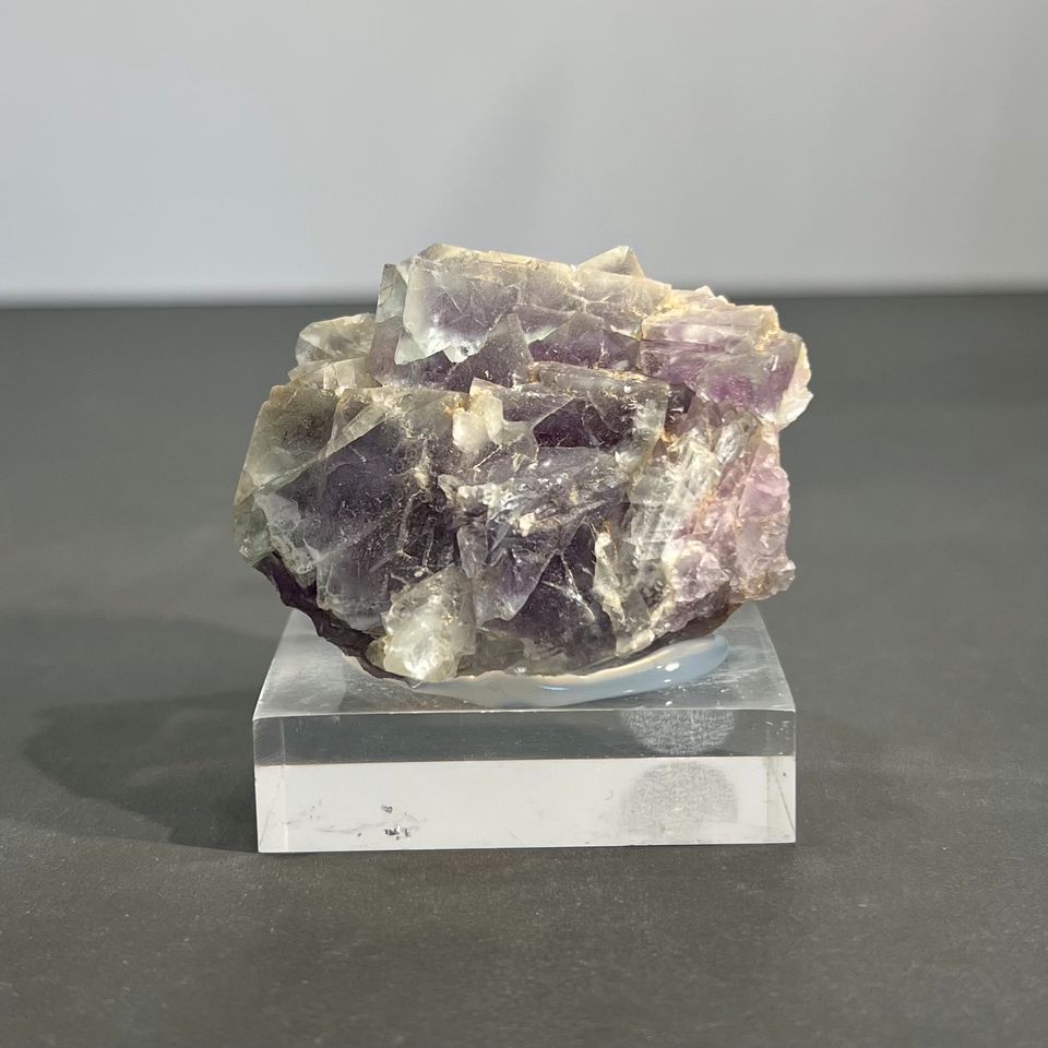 Zweifarbiger Fluorit aus der Grube Clara, Mineralien, Kristalle in Gemünden a. Main