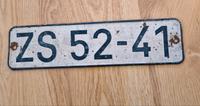 DDR Kennzeichen Auto Ostalgie ZS Sachsen - Crimmitschau Vorschau