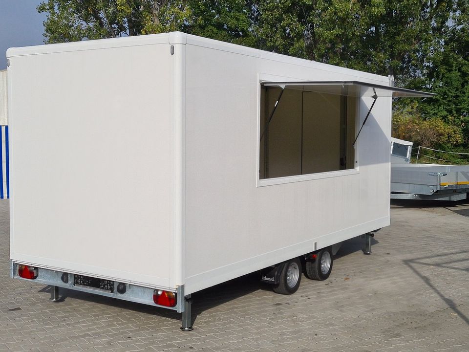 Food Trailer | Imbisswagen | Verkaufsanhänger | 3.000kg | 5,07m x 2,17m in Neundorf