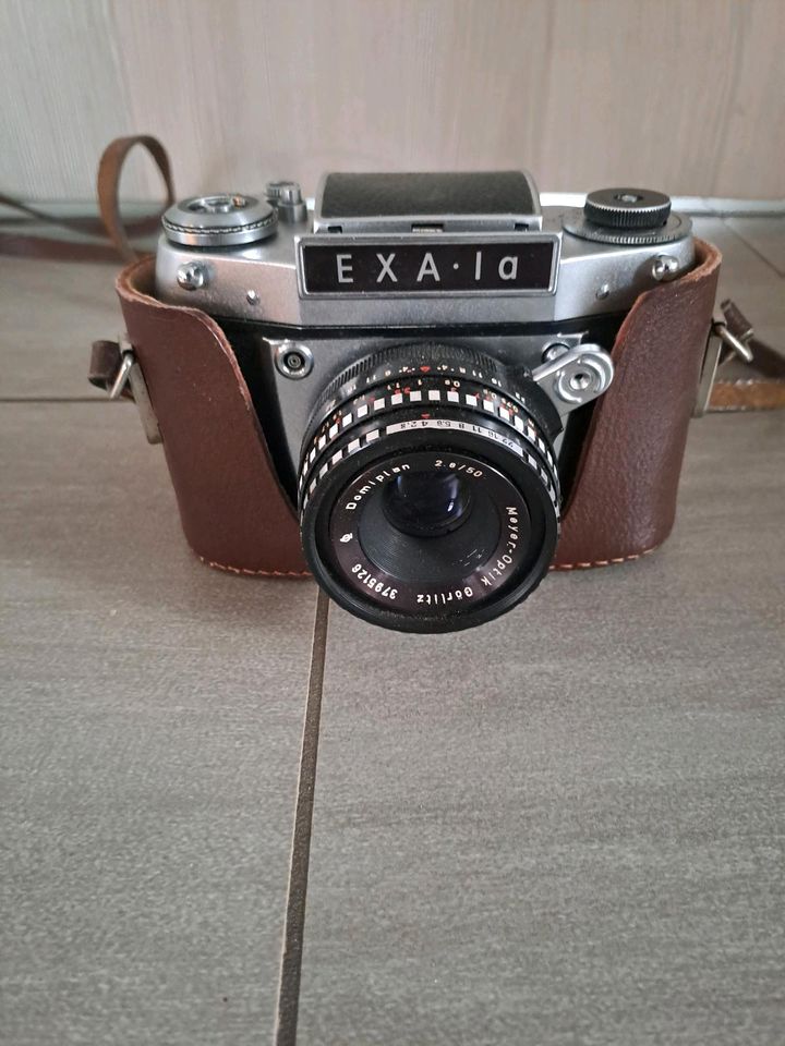 EXA 1 a Kamera mit Original Ledertasche in Breitungen