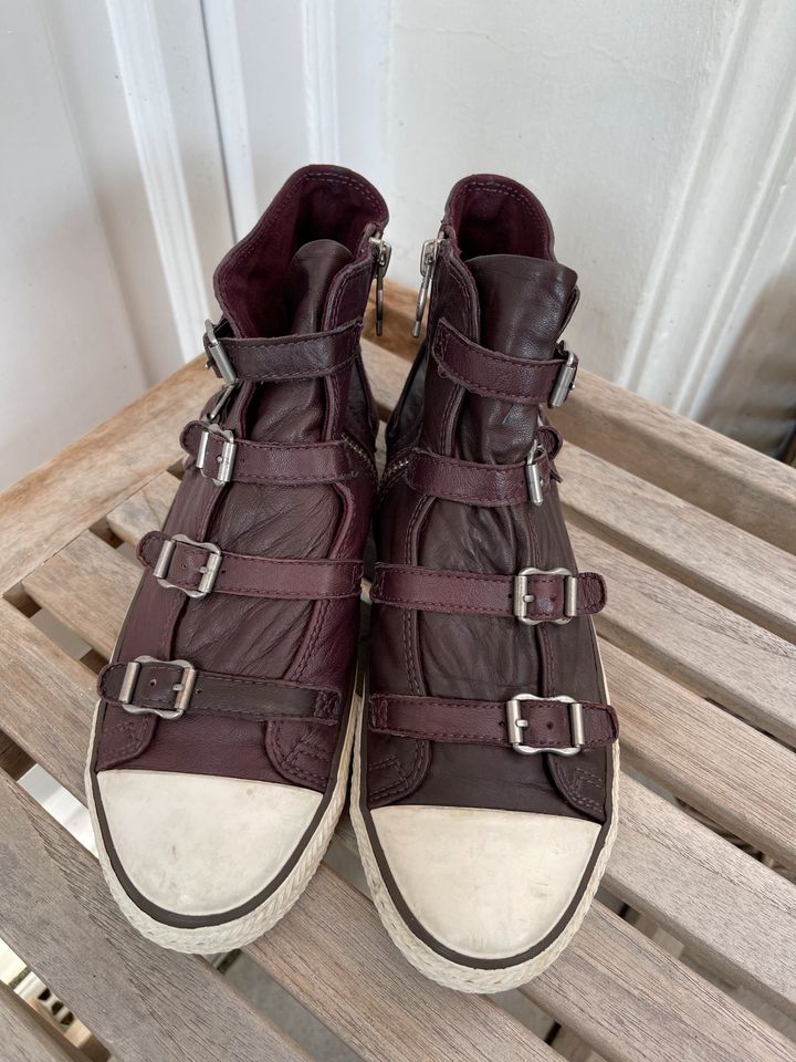 ASH Sneaker High Top Leder Gr. 39 Paarpreis in Hamburg