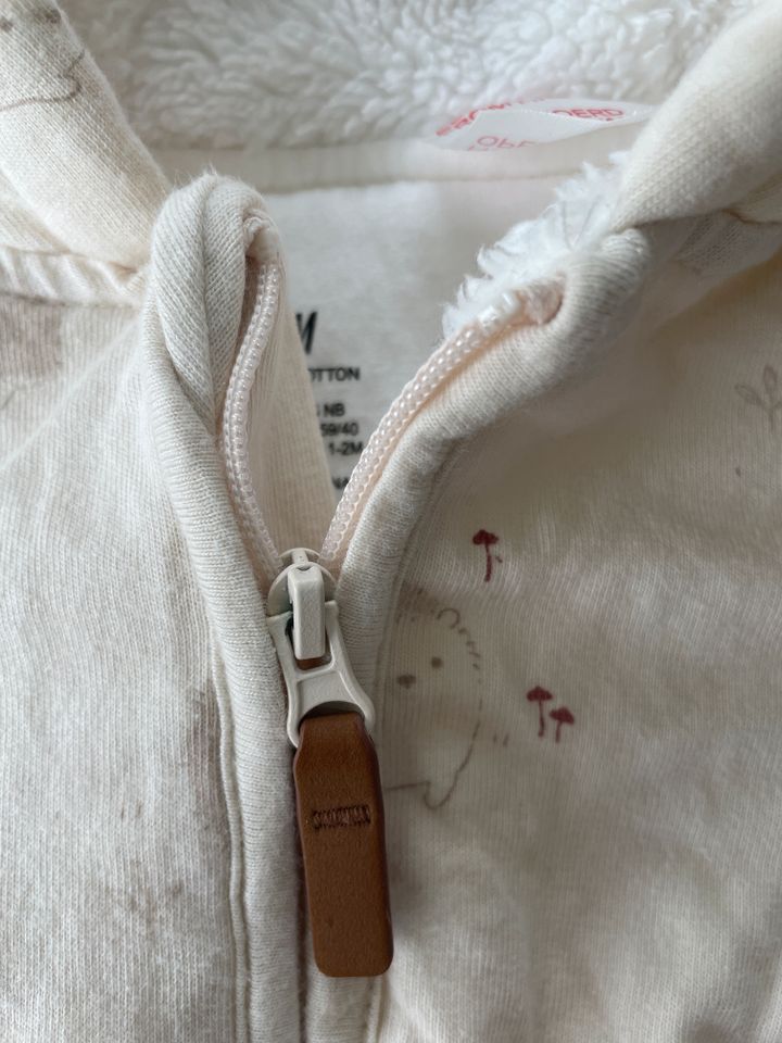 Baby Overall H&M Gr.56 gefüttert in Ingolstadt