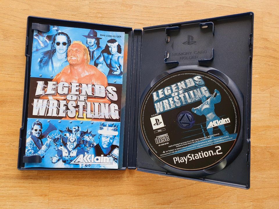 PS2 Legends of Wrestling CD wie neu WWE PlayStation 2 in Leinfelden-Echterdingen