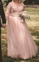 Brautkleid / Hochzeitskleid / Ballkleid Peach / Rosé 42 Nordrhein-Westfalen - Alsdorf Vorschau