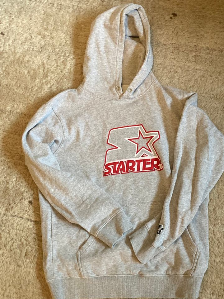 STARTER Hoodie in hellgrau in Marburg