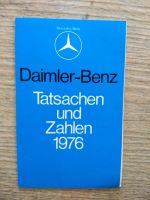 Mercedes Tatsachen und Zahlen Prospekt 1976 Nordrhein-Westfalen - Gevelsberg Vorschau