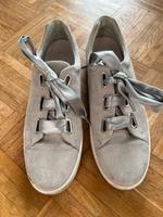 Gabor Sneaker Gr. 8 / 42 grau mit breiten Schnürsenkeln Hamburg-Nord - Hamburg Hohenfelde Vorschau