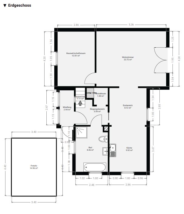 Modernisiertes Einfamilienhaus - Heizung und Dach + neu + PV-Anlage in Dischingen