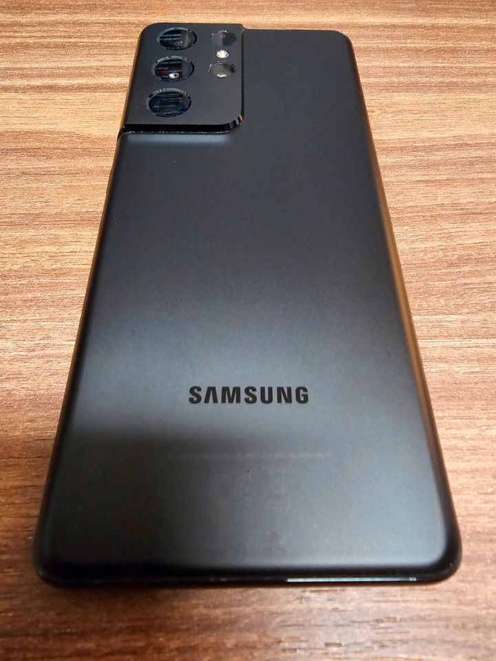 Samsung S21 Ultra 128GB schwarz, 12GB RAM in Hilden