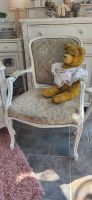 Alter antiker Sessel shabby brocante weiß Nordrhein-Westfalen - Wetter (Ruhr) Vorschau