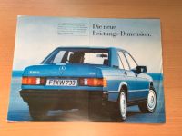 Mercedes W201 der neue 190D 2.5 Prospekt 1985 aus Sammlung Bayern - Altdorf Vorschau