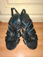 Sandalen mit Absatz weiches Leder Gr. 38 / 5 von Caprice Leipzig - Lausen-Grünau Vorschau