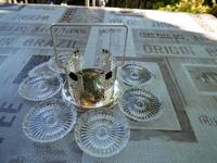 Untersetzer aus Glas mit Aufbewahrungsständer vermutlich DDR Baden-Württemberg - Gärtringen Vorschau