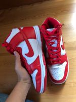 Nike Dunk high retro rot Bayern - Wörth Kr. Erding Vorschau