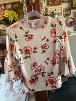 Damen Shirt Bluse Blumen XS Neu Sachsen-Anhalt - Aken Vorschau