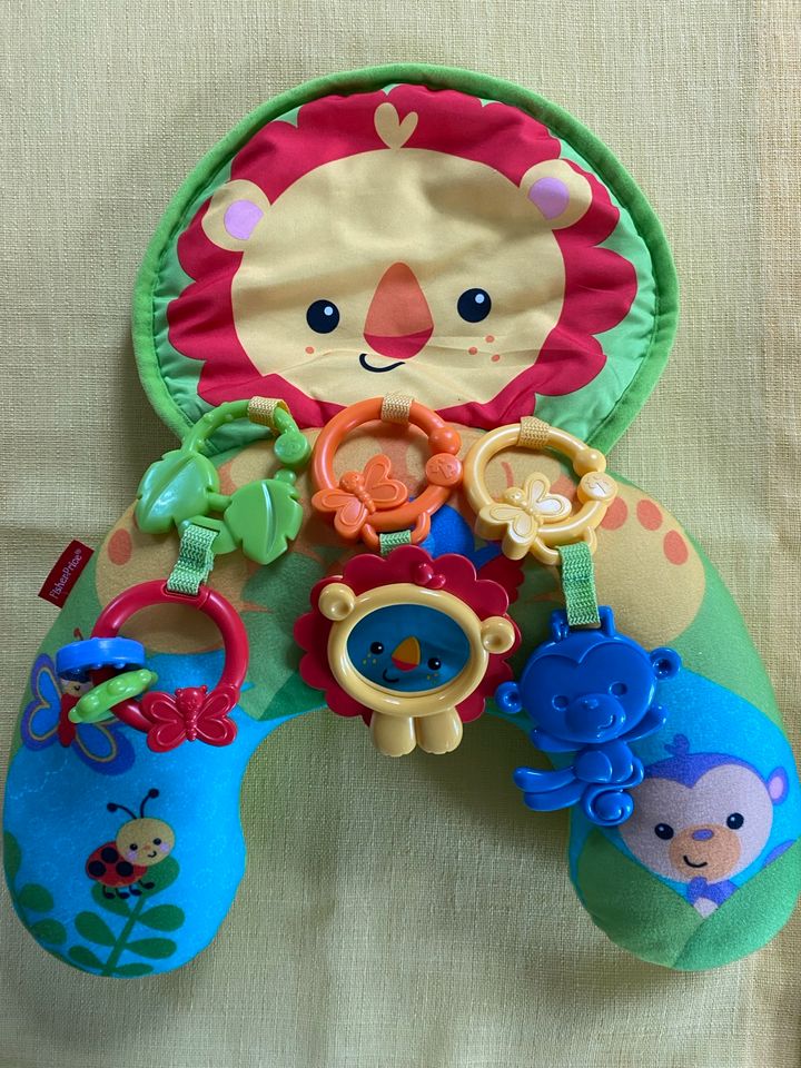 Fisher-Price Löwe Rainforest Sensorik Spielkissen Bauchlage in Merzig