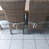 8 x Rattan Stuhl Stühle mit Hochlehne Sitzkissen Nordrhein-Westfalen - Solingen Vorschau