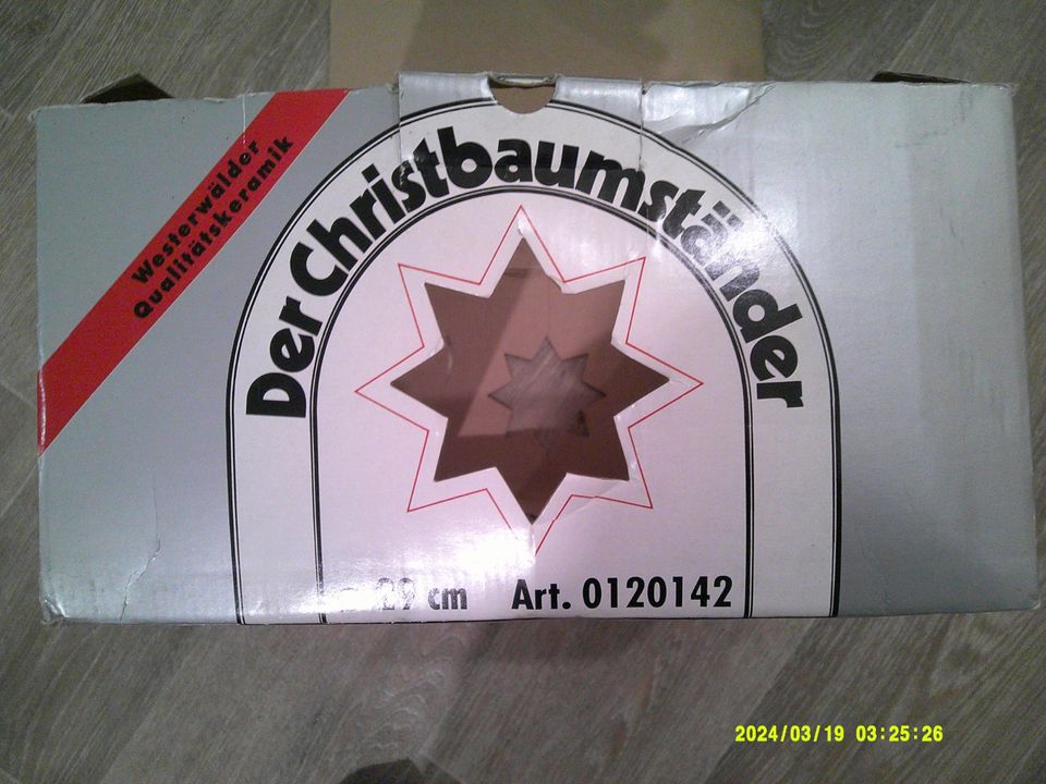 Christbaumständer 29 cm Diameter, Westerwälder Qualitätskeramik in Berlin