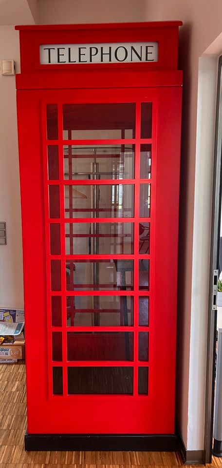 2x Vintage Telefonzelle 2,43m massiv, englische Telefonzelle in Hamburg