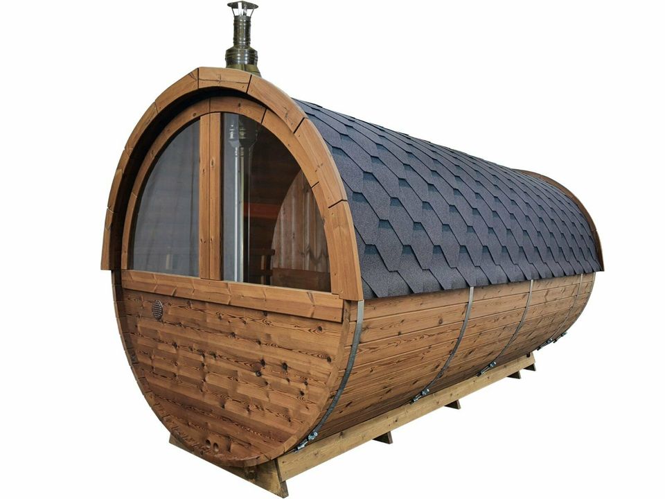 ❗TOP❗ 450 cm Fasssauna Gartensauna Sauna Thermoholz in Tübingen