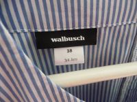 ♥Walbusch Tunika Bluse Gr. 38 blau weiß gestreift Bindeschleife♥ Nordrhein-Westfalen - Hilden Vorschau