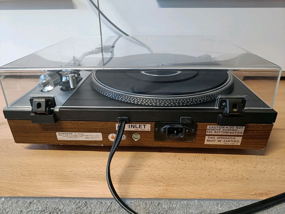 Pioneer PL-510A Plattenspieler High End Vintage Serviced in Lorsch