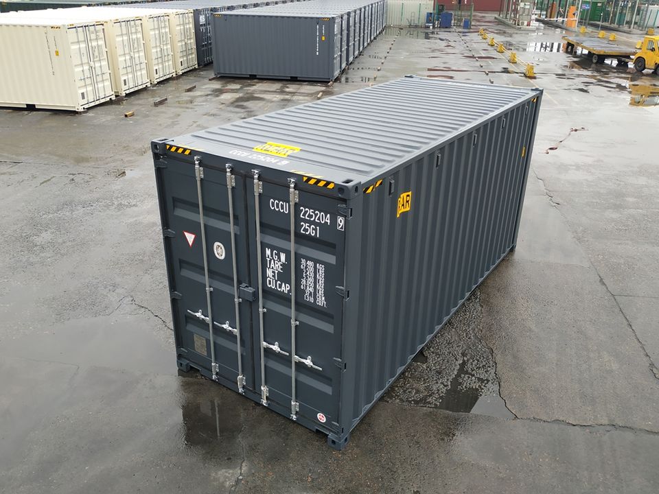 20 Fuß High Cube Seecontainer / Materialcontainer / Neu / RAL7016 in Hamburg