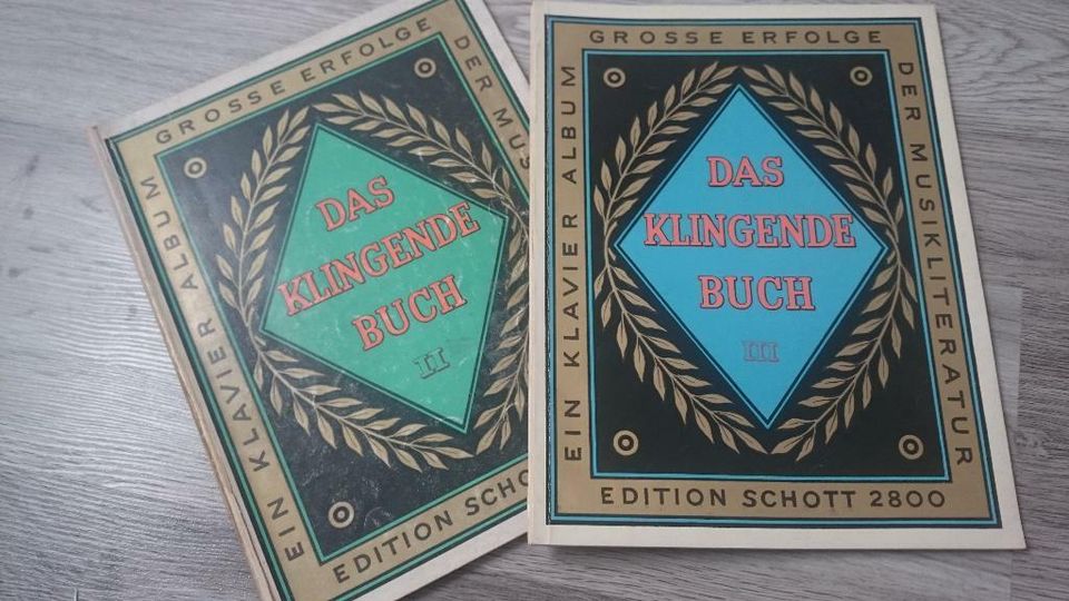 Das klingende Buch, Band II und III, Noten für Klavier in Bad Salzdetfurth