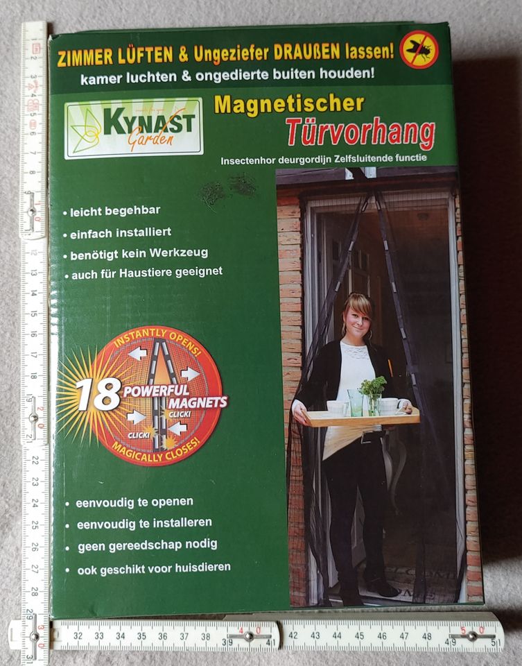 Magnetischer Türvorhang, 100x210cm, neuwertig in Nobitz