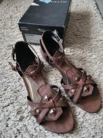 Riemensandalette von Tamaris - braun / Leder Hessen - Münchhausen Vorschau