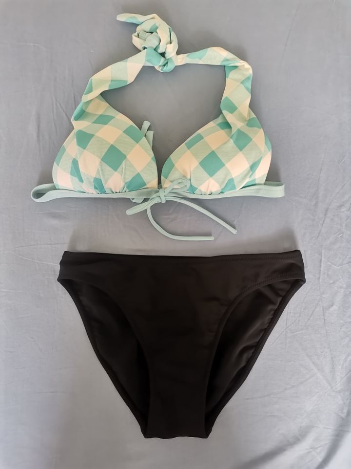 Zoke Damen Bikini Halstuch Badeanzug Set 2-teilig Gr. L Sehr gute in Hochheim am Main